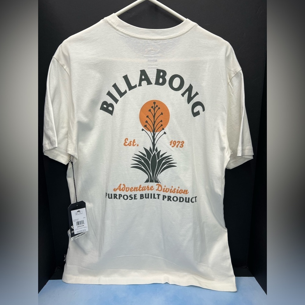 Billabong Adventure Division PURPOSE BUILT PRODUCT White T-Shirt size M